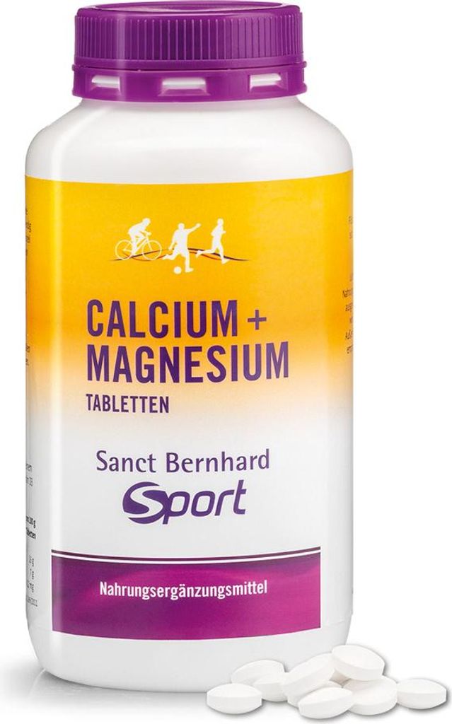 Sanct Bernhard Sport Calcium + Magnesium – 400 Tabletten
