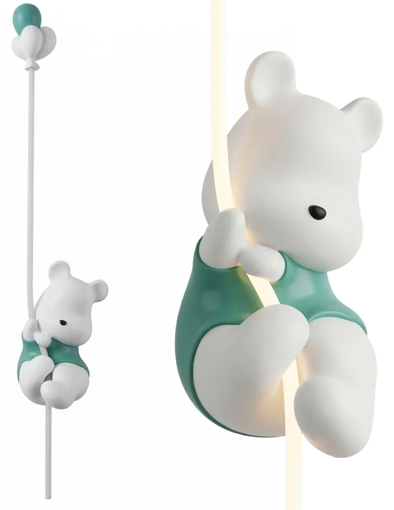 Applique Murale pour Coin Lecture Rea G170-W Vert : Confort Visuel
