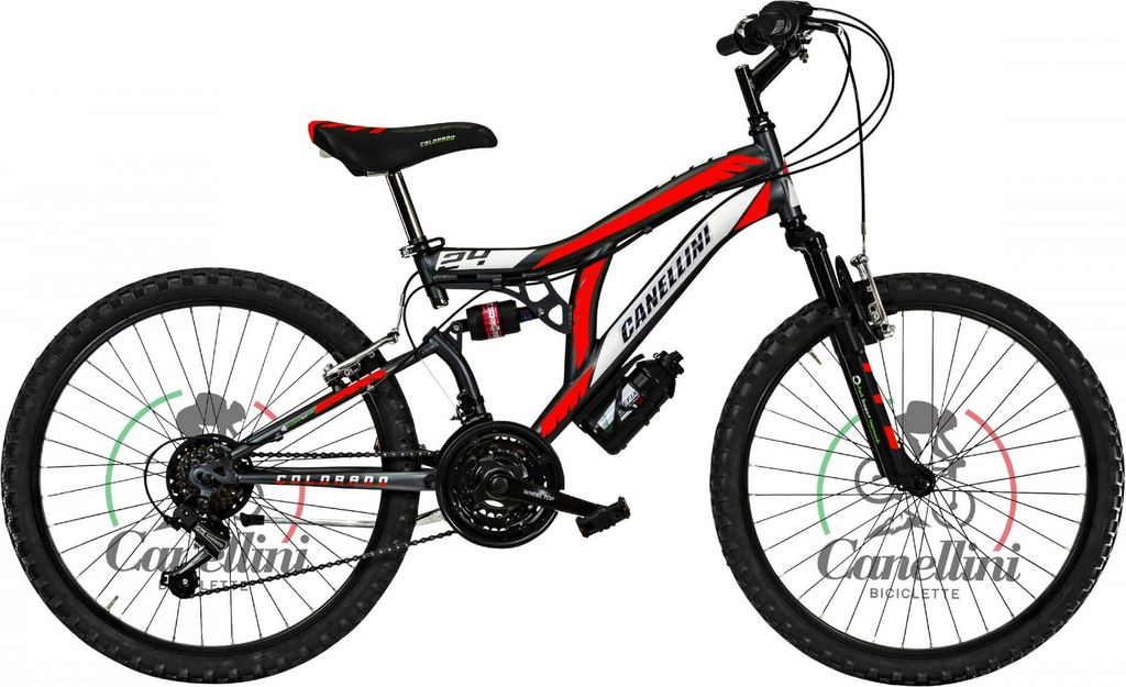 Dziecięcy rower MTB Canellini COLORADO 24" z pełnym Zdjęcie produktu 