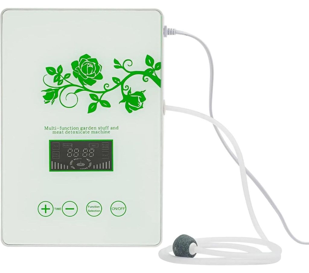 Ozongenerator - Ozongerät - 600 mg/h Ozonleistung - LED-Timer - Reinigt Obst und Gemüse - Luftreinigung & Geruchsbeseitigung -