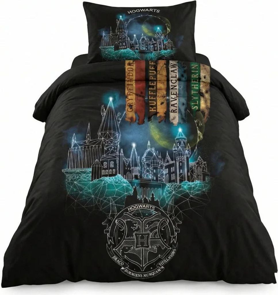 Harry Potter Hogwarts Kinder Bettwäsche Mikrofaser 2tlg Set 135-140x200