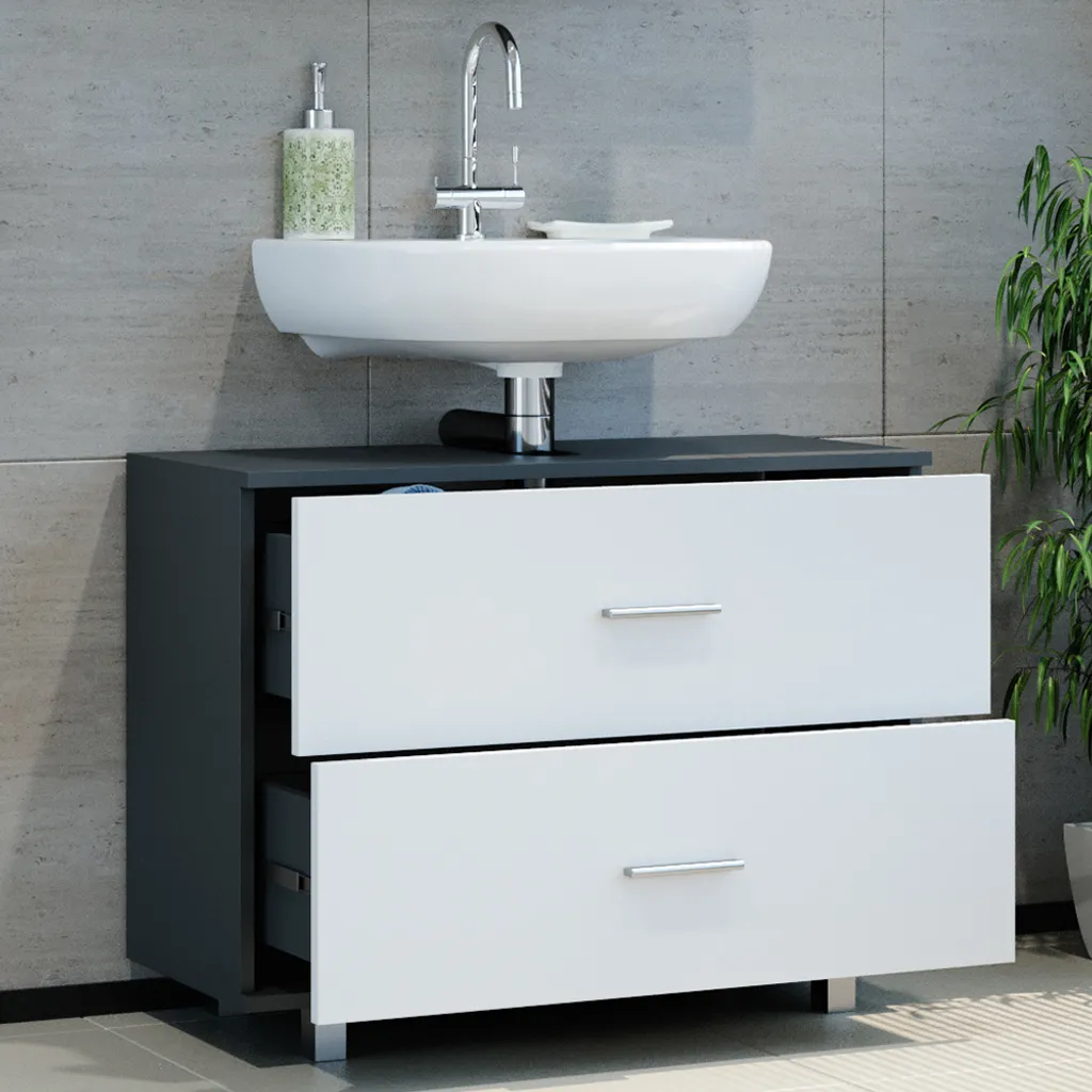 2 Pezzi Organizer Per Letto Da Appendere - Comodino Portatutto Con Ganci, Bianco, Per Dormitorio, Casa, Ufficio