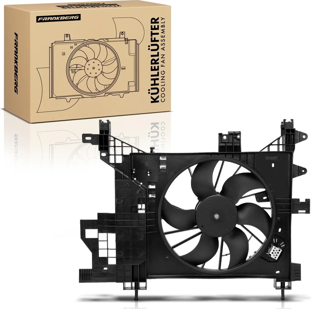 Ventilateur de radiateur pour Dacia Duster 1.5L, idéal pour remplacement
