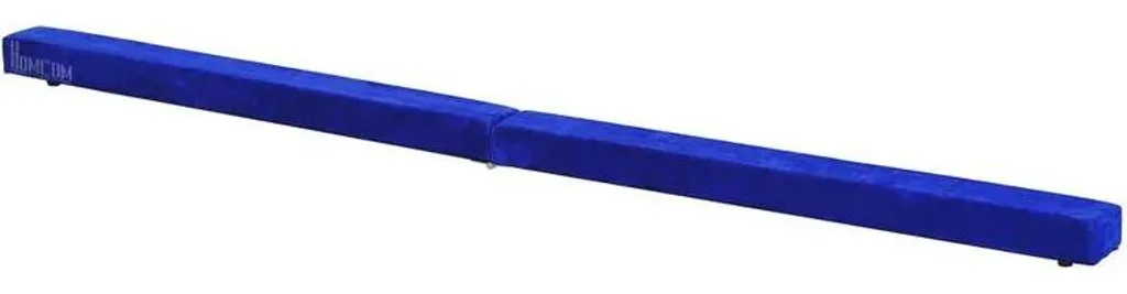 Poutre d'Équilibre Pliante Bleue en Mousse pour Gymnastique à Domicile