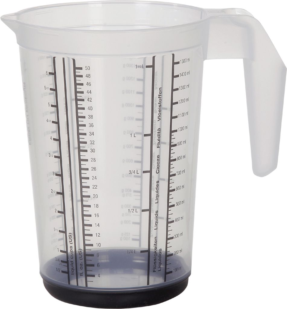 keeeper Messkanne "massimo" 1,5 Liter graphit/transparent Produktbild 
