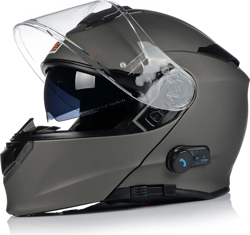 Casque moto rabattable ORIGINE DELTA BT avec intercom Bluetooth Noir M - 3