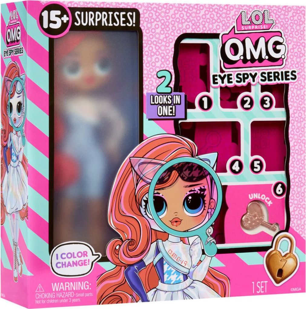 L.O.L. Surprise! OMG Eye Spy – Spy, Modepuppe, Weiblich, 4 Produktbild 