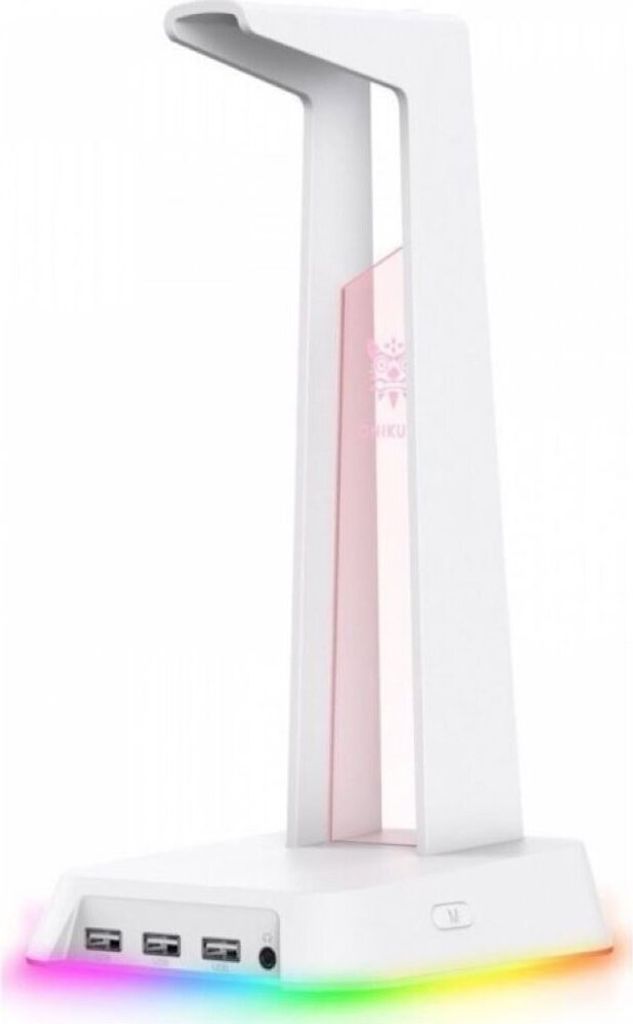 Headphone stand with RGB backlight Onikuma ST2 pink