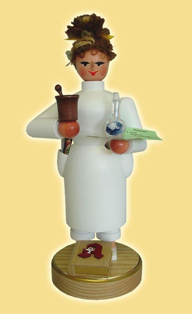 Räucherfrau Apothekerin Höhe= 22cm NEU
