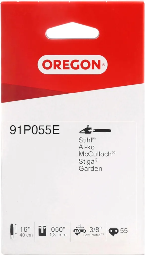 Oregon 543484: Kit Guida 40cm e 2 Catene Professionali 55 Maglie 3/8 - 5