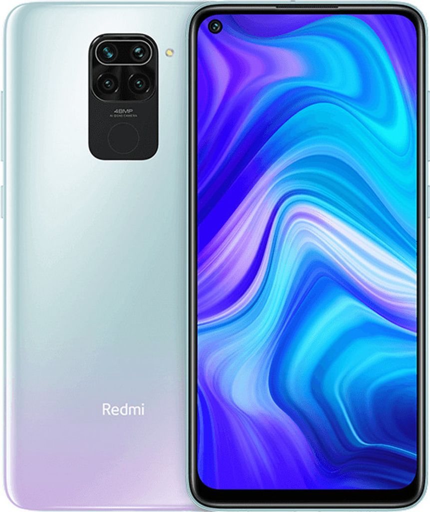 Xiaomi Redmi Note 9 64 GB + 3 GB Dual-Sim Polar White Gut Obrázek produktu 1