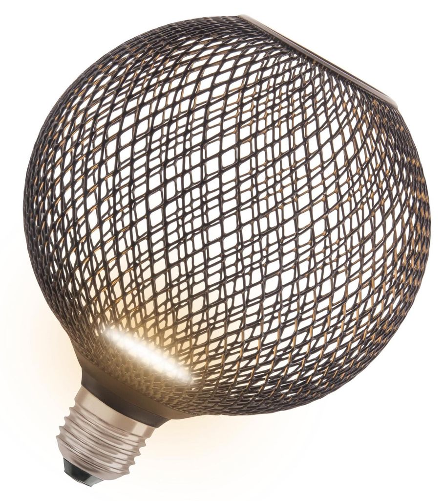 De OSRAM DECOR LED FLAT GLOBE is een platte, ronde lamp met Productafbeelding 