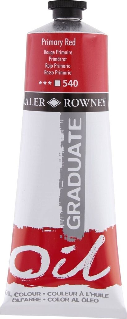 Daler Rowney Graduate Olejová barva Primary Red 200 ml 1 ks Obrázek produktu 