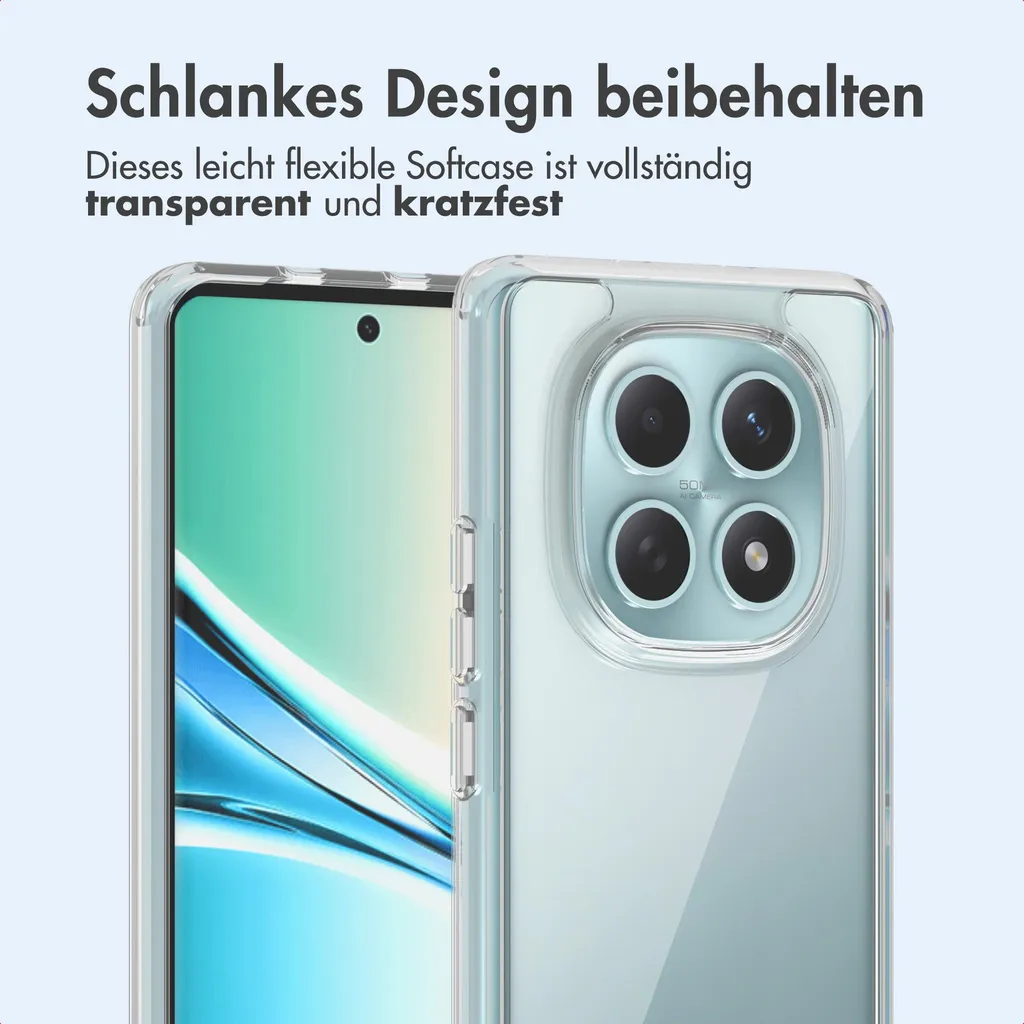 Xiaomi Redmi Note 15 4G Cover imoshion | Trasparente e Leggera - 5