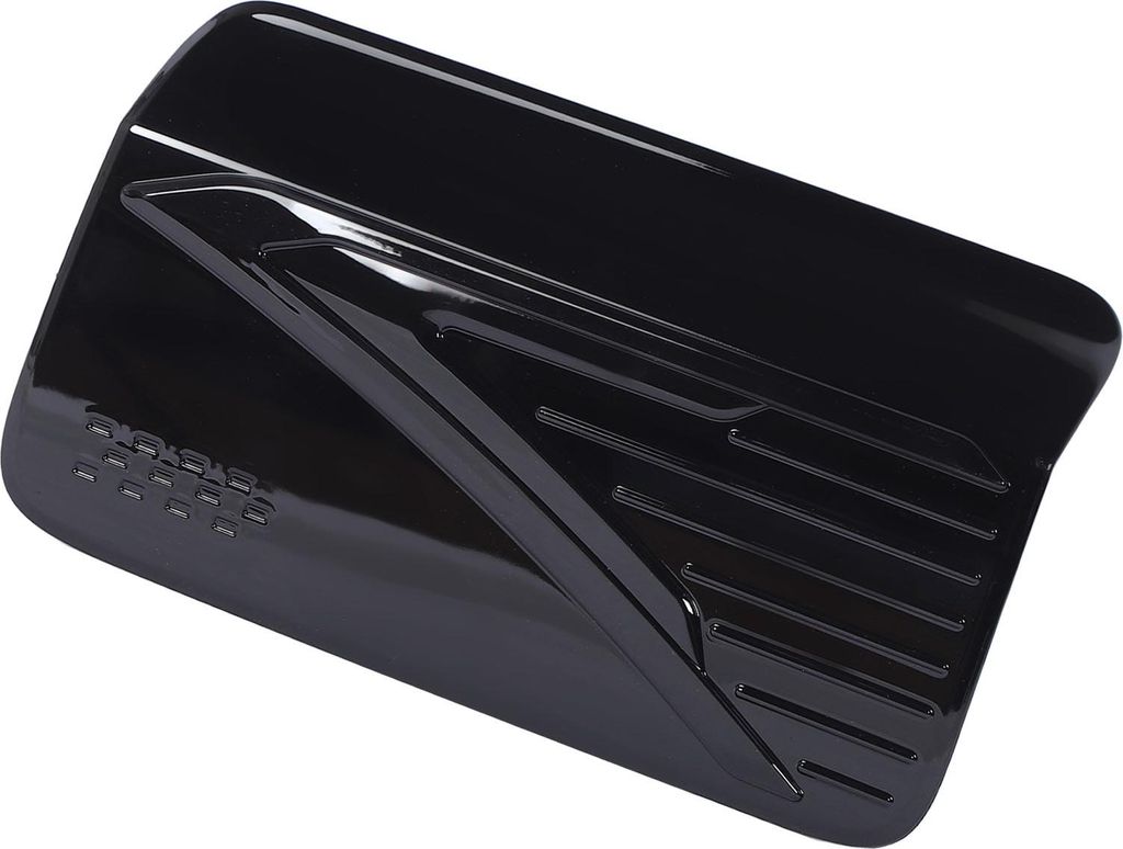 Auto-Kraftstofftank-Abdeckungsverkleidung, abriebfester Gastür-Dekorationsaufkleber für Triton L200 2023–2024, glänzendes Schwarz