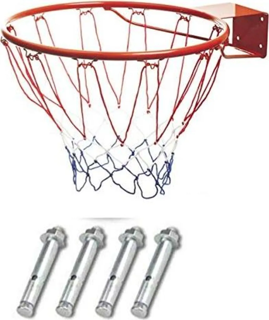 Anneau de Basket Mondo 46 cm en Acier Renforcé - Résistant aux Intempéries