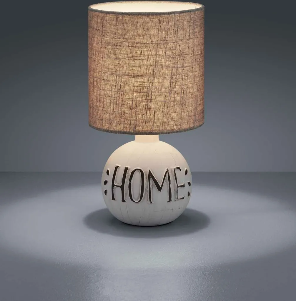 Lampada da tavolo ESNA grigio RL R50651025