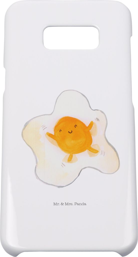 Mr. & Mrs. Panda Samsung Galaxy S8 plus Handyhülle Spiegelei Ei - Weiß - Geschenk, Handy Case, Cover, Tag, Schön, Liebe, Glücklich, Lustige Spr...