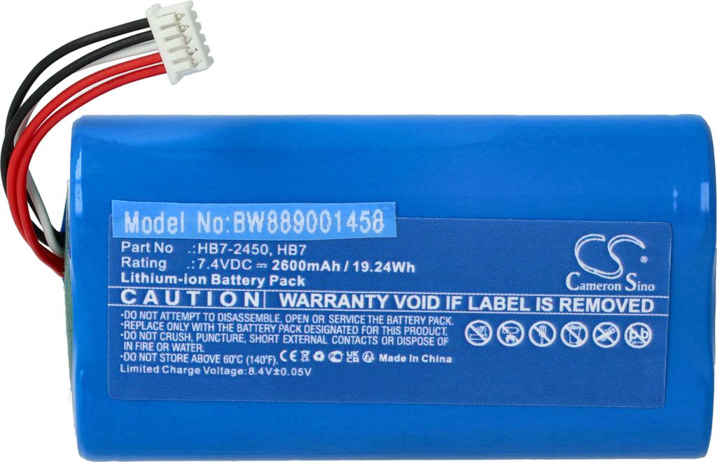 vhbw Akku kompatibel mit DJI Mavic Mini 2 Remote Controller Drohne Controller (2600 mAh, 7,4 V, Li-Ion)