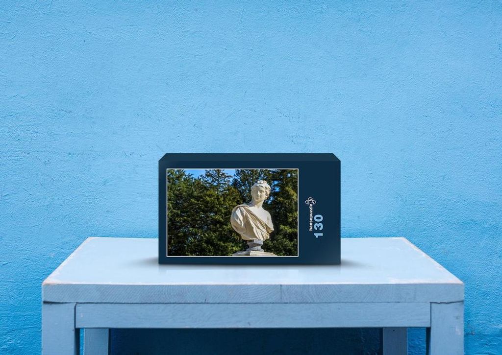 hansepuzzle 60343 - Skulptur Puzzle, 130 Teile, Hintergründe, 28,7 x 20,0cm mit hochwertiger Aufbewahrung, Kartonbox & Beutel