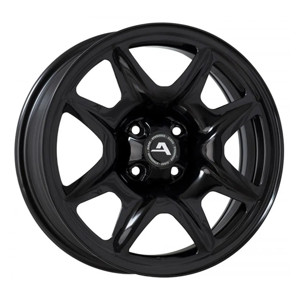 Jante ALCAR HYBRIDRAD 200101B Noire 6.5x16 ET32 haute résistance fer