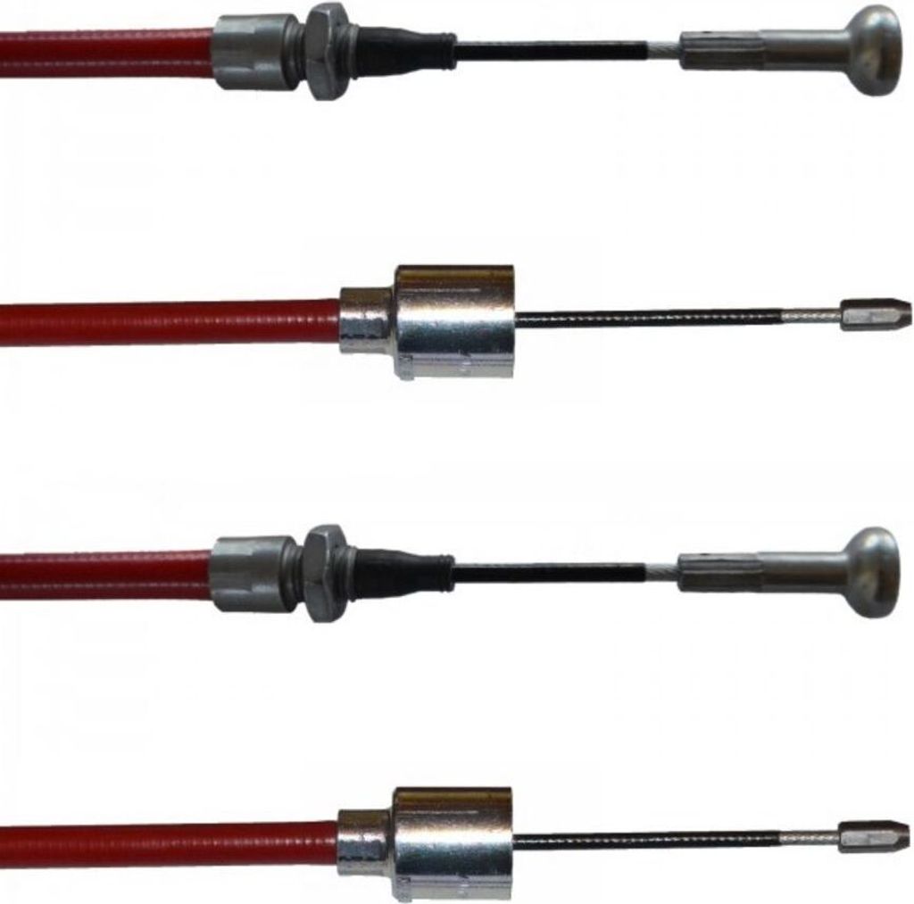 2 x ALKO Longlife Schnellmontage 247288 Länge: 1430 mm/1626 mm Anhänger Bremsseil