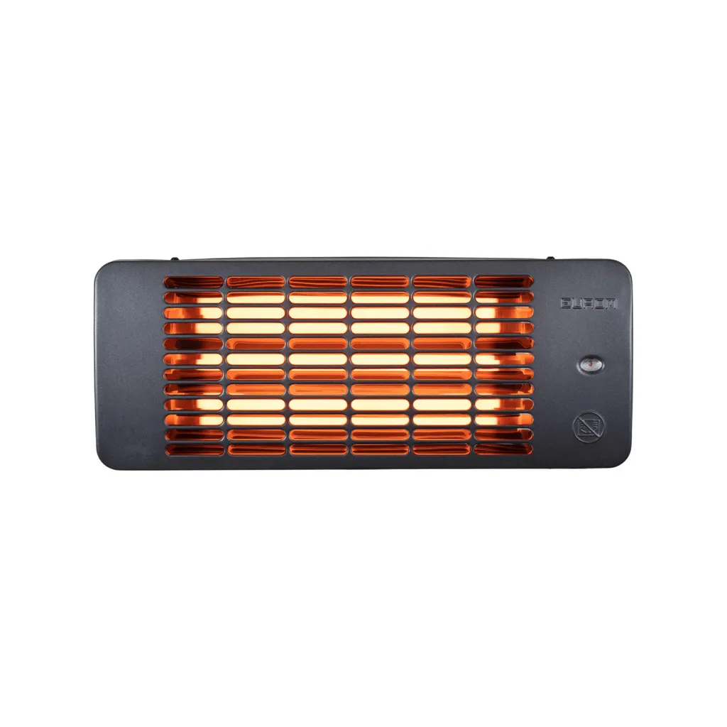 Chauffage Infrarouge Quartz Eurom Q-time 2001 - 3 Niveaux de Puissance