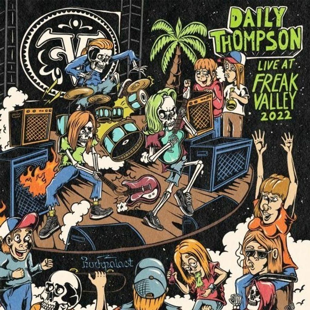 Daily Thompson: Daily Thompson - Live At Freak Valley Festival (White Vinyl) - - (LP / L)