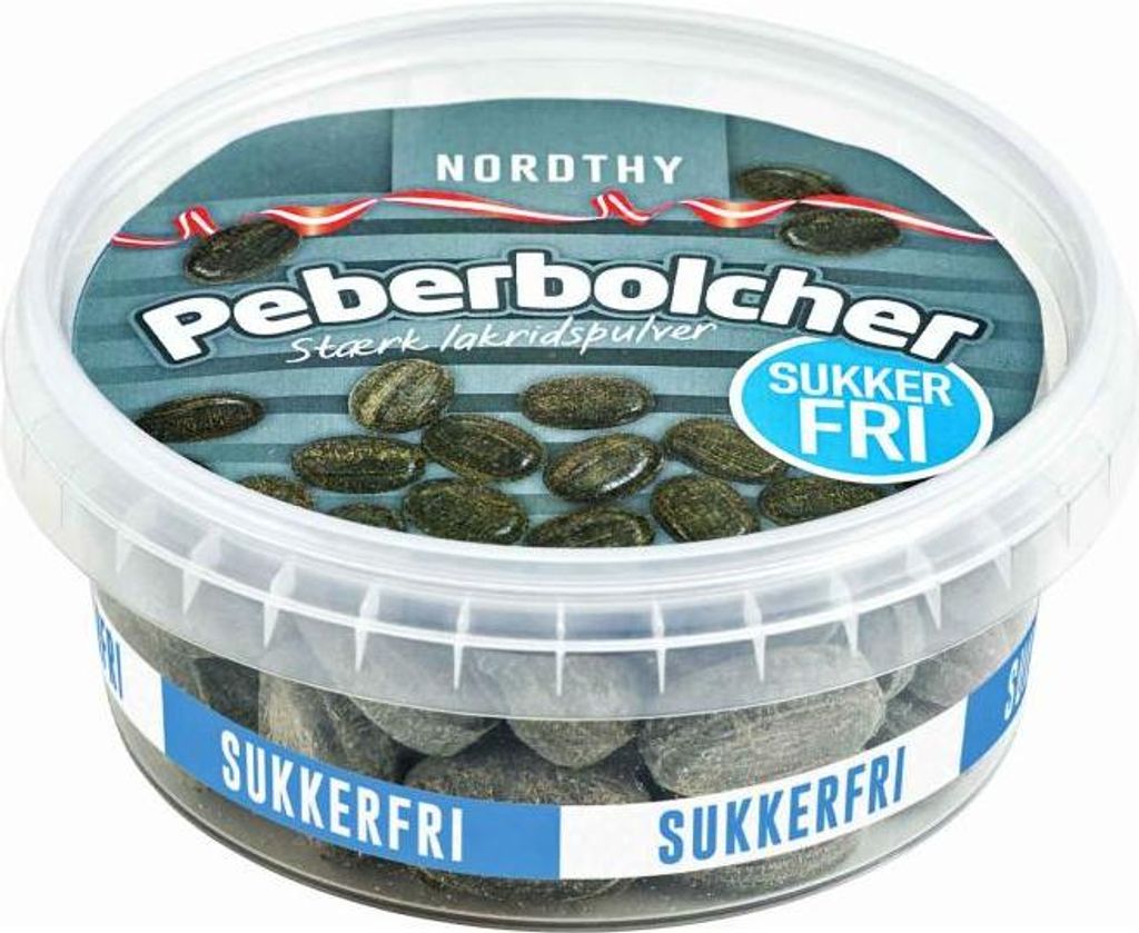 Nordthy Peberbolcher zuckerfrei 180g