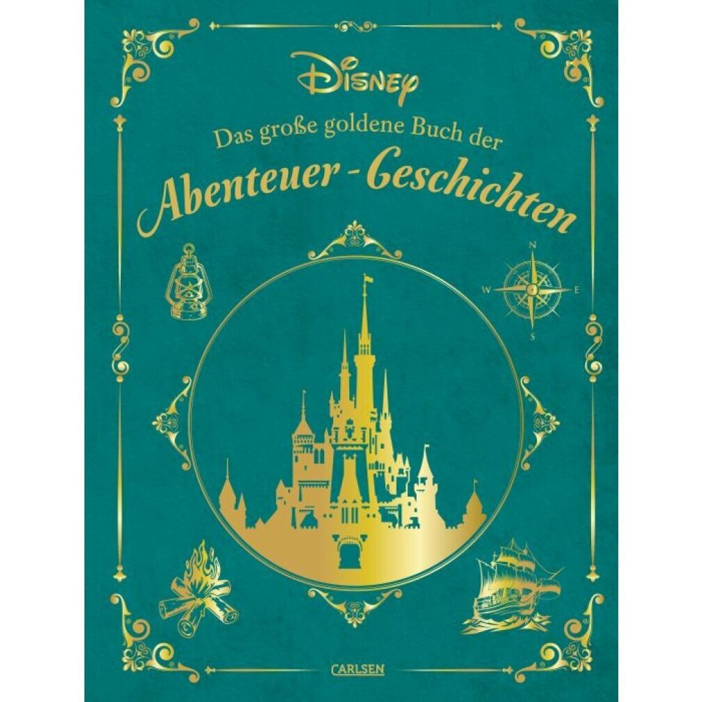 Disney: Das große goldene Buch der Abenteuer-Geschichten Immagine del prodotto 