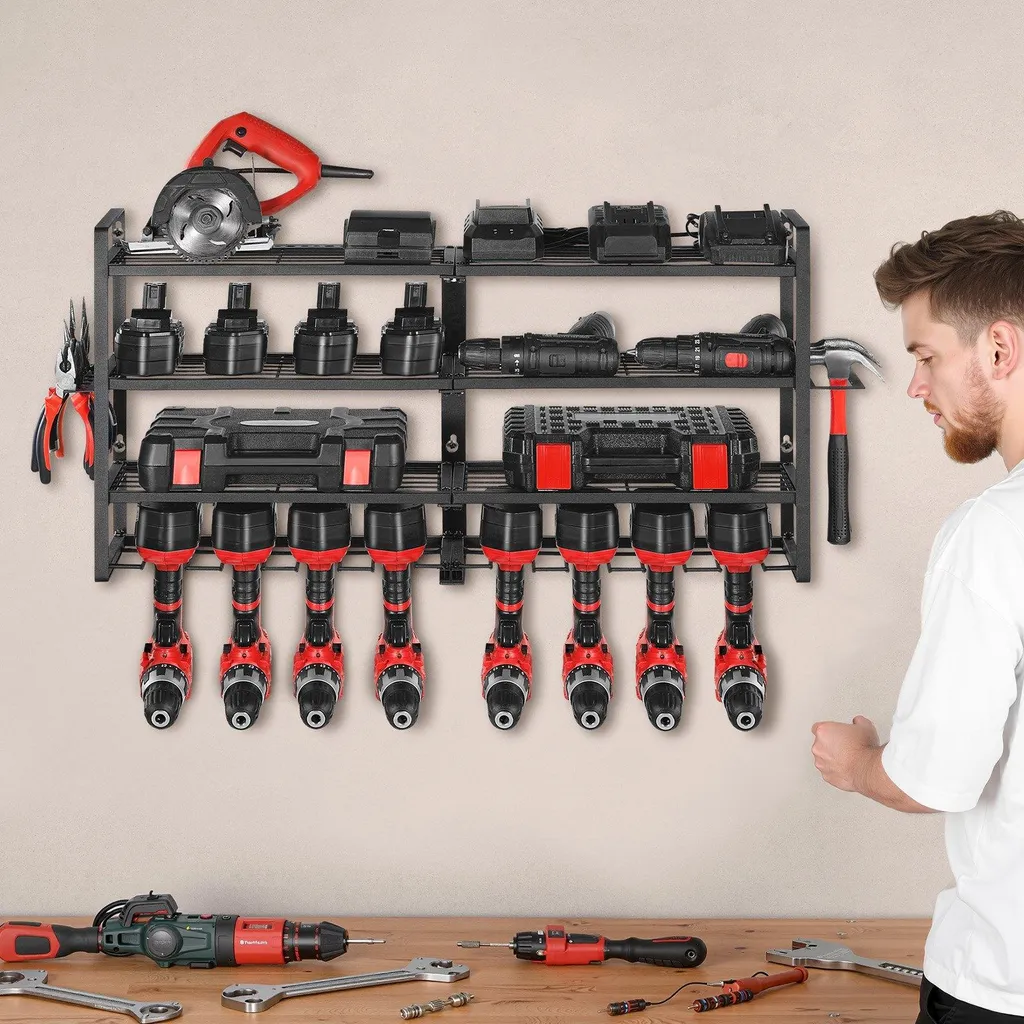 Support mural pour outils permettant de libérer votre établi - 8
