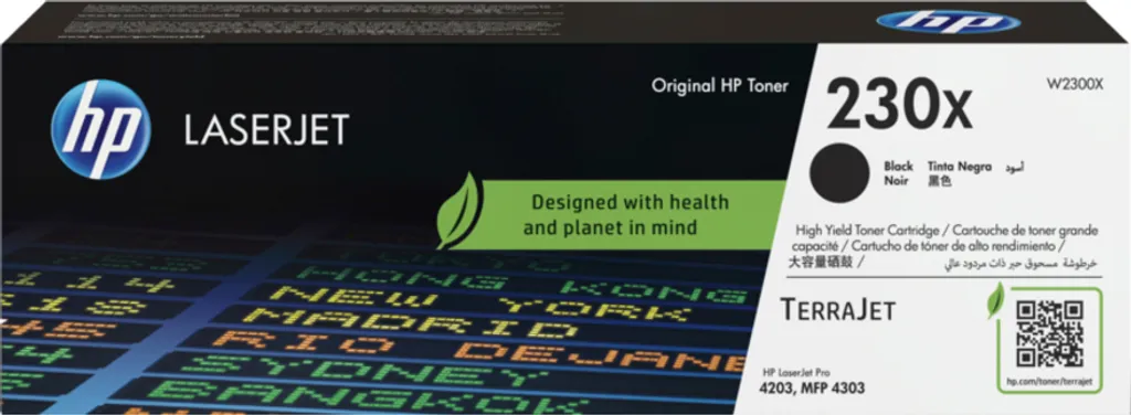 Toner Noir HP 230X W2300X Haute Capacité pour Imprimante LaserJet Pro