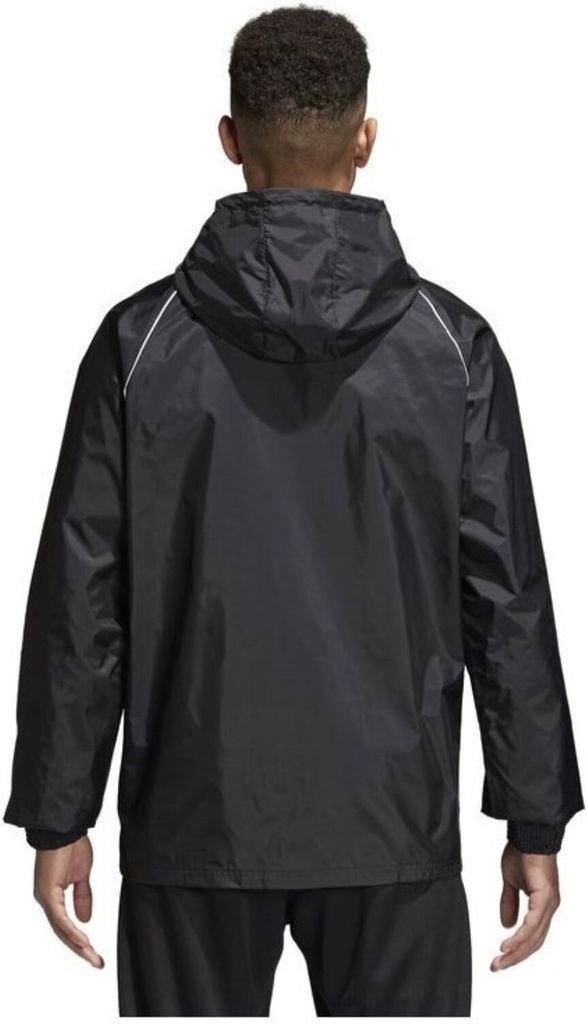 ADIDAS Core 18 Regenjacke Herren schwarz/weiß CE9048 XL Produktbild 4