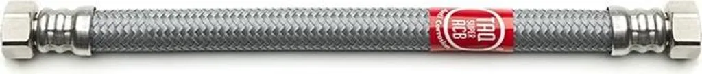Tuyau de Plomberie 80cm pour Branchement Chauffe-Eau et Robinetterie Inox