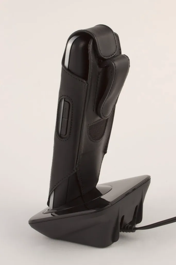Protection mobile DECT S5 OpenScape cuir et clip acier pour usage intensif