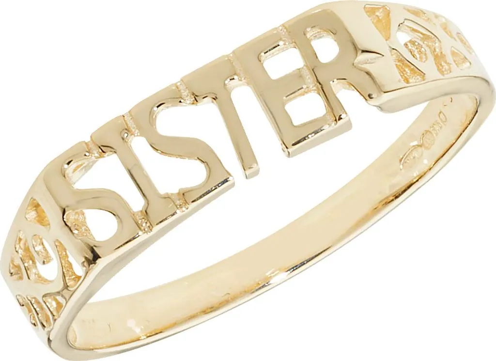 Bague Sister Femme Or 375/1000 Taille 55 - Modèle TRS11188RSO Élégant