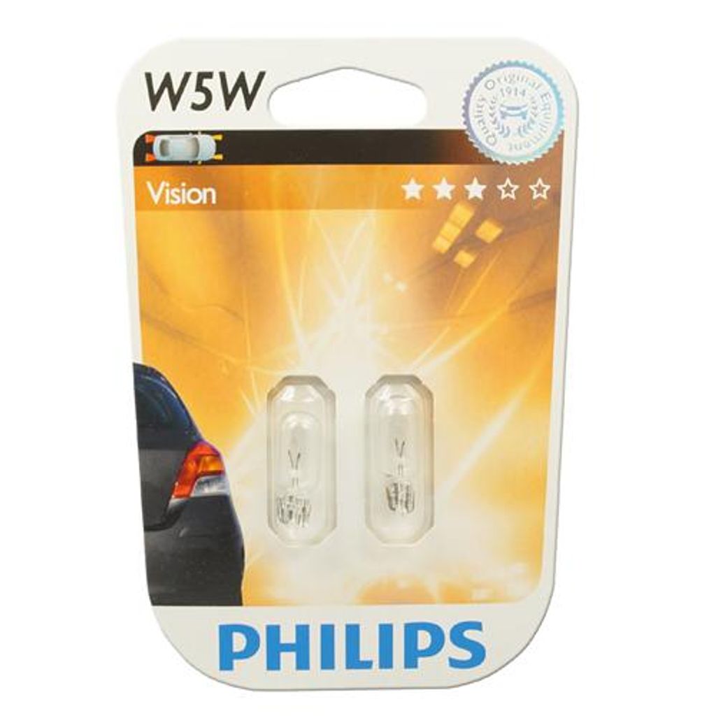 Glassockel-Lampe W5W Vision 2er Packung Produktbild 