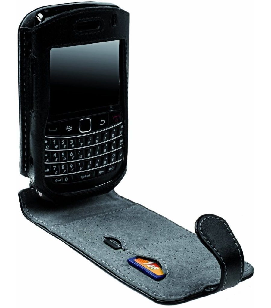 Custodia Caseroxx In Vera Pelle Con Chiusura Magnetica Per BlackBerry Key2 LE, Copertina Con Slot Carte, Nero - 3