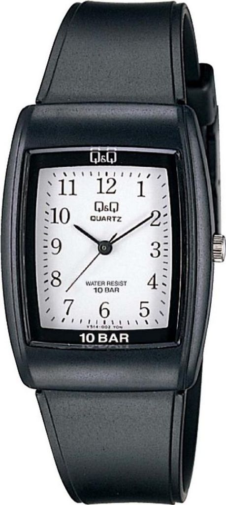 Q&Q Uniuhr mit Kunststoffarmband, 10 Bar wasserdicht Produktbild 