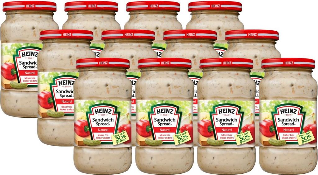 Heinz Brotaufstrich natur (12x 300gr) Produktbild 