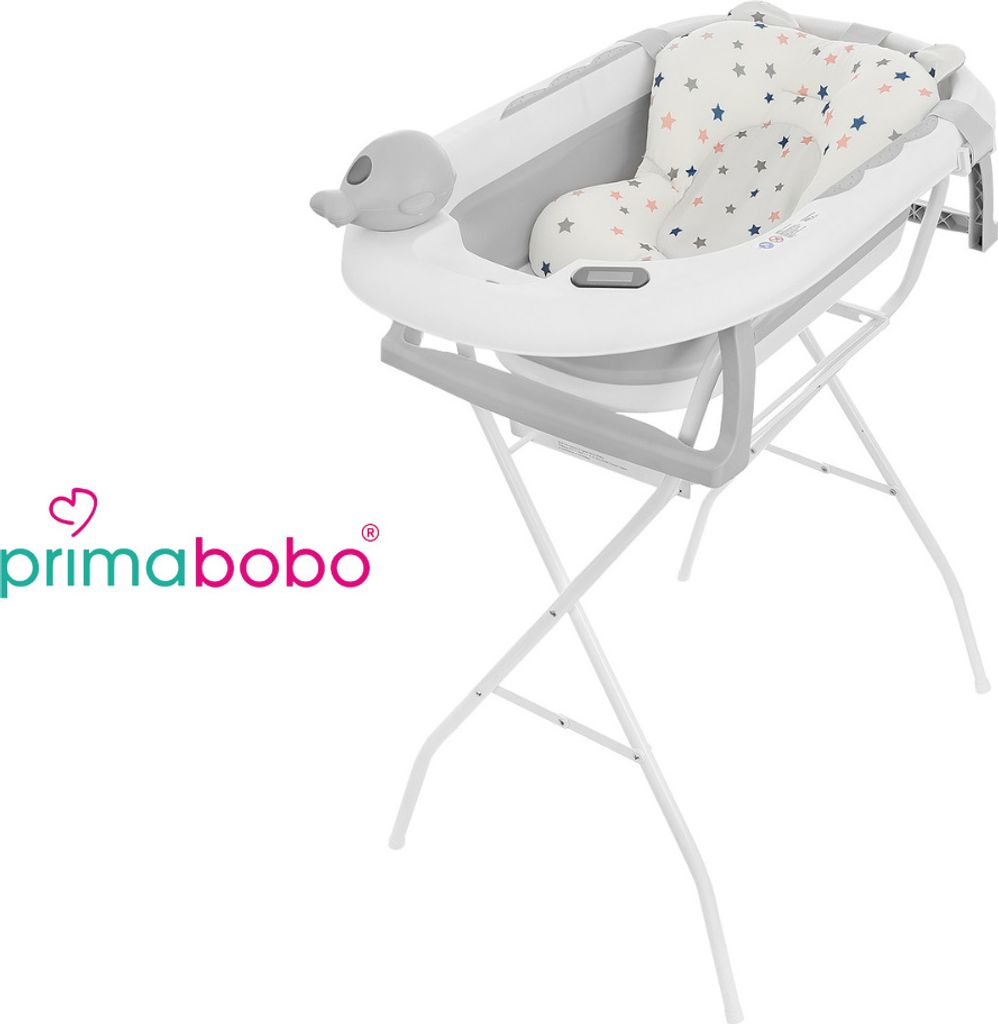 Primabobo OLA Faltbare Babybadewanne mit Gestell, Spielzung Produktbild 2