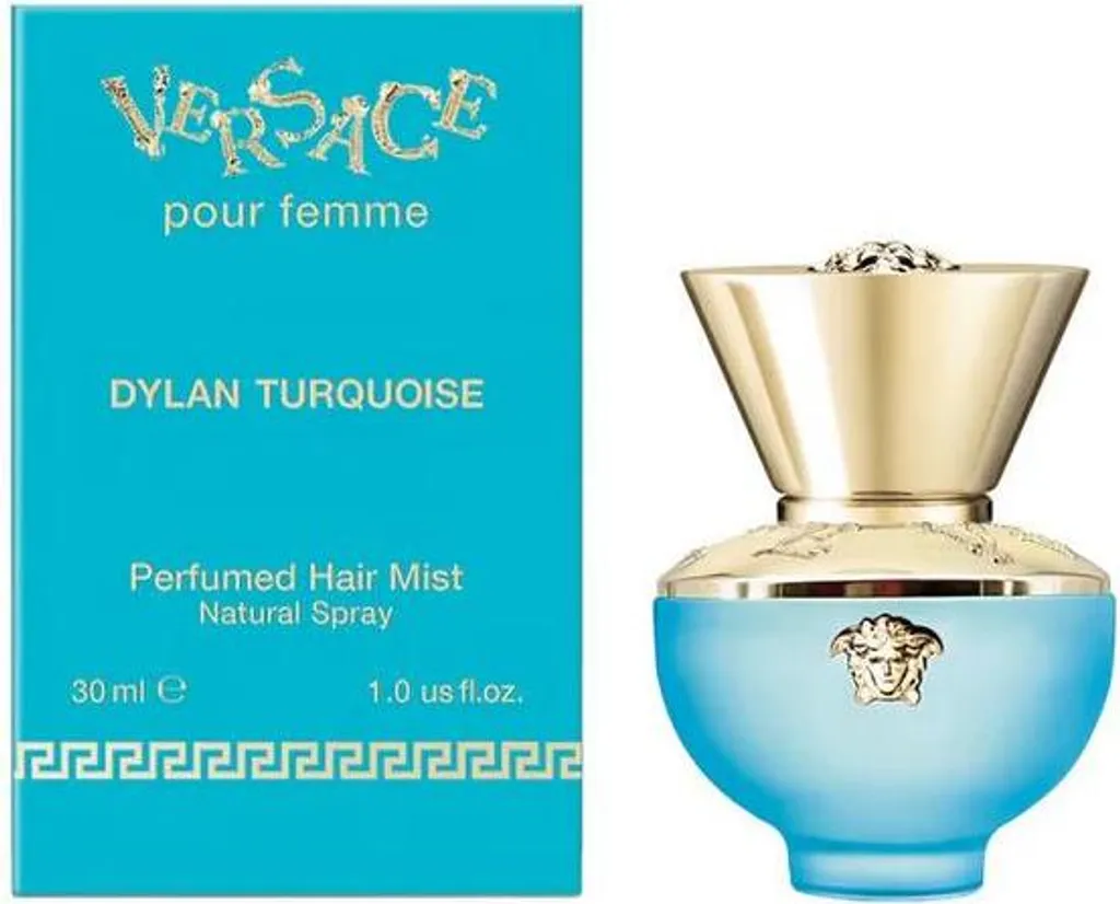 Versace Dylan Turquoise Fixatif 30 ml aux Notes de Mandarine et Jasmin - 6