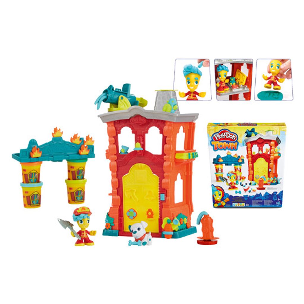 Hasbro B3415, Knetmasse, 4 Stück(e), 4 Farben, 3 Jahr(e), Junge/Mädchen, Box