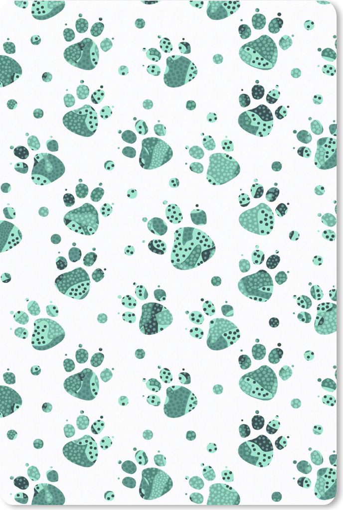MuchoWow Mauspad Mousepad Muster - Haustiere - Tier 18x27 cm - Mousepads - Maus Mat - Pad - Mausunterlage