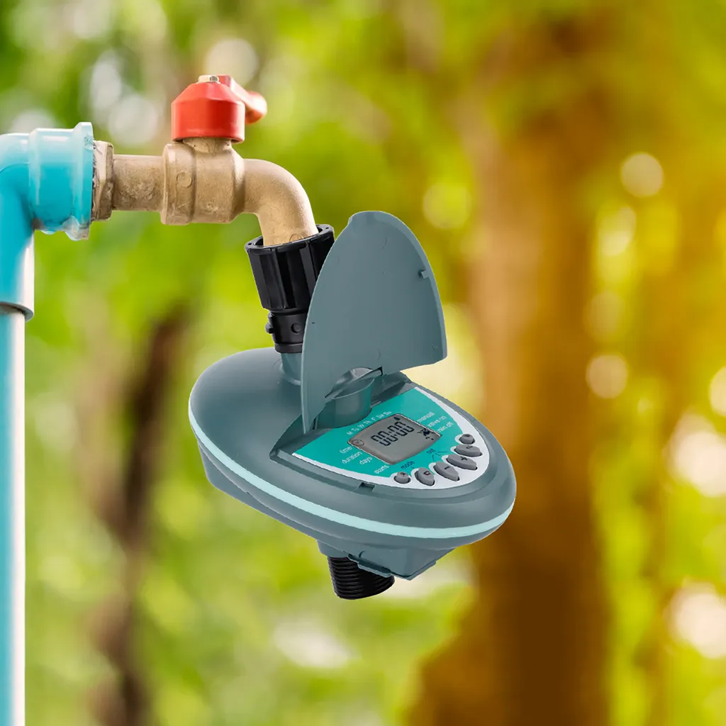 Programmateur d'eau de jardin pour arrosage automatique pendant vos vacances