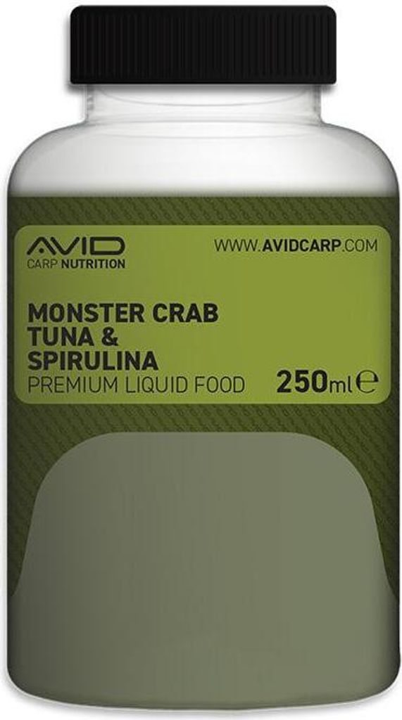 Avid Carp Monster Crab-Tuna & Spirulina Liquid Food 250 ml