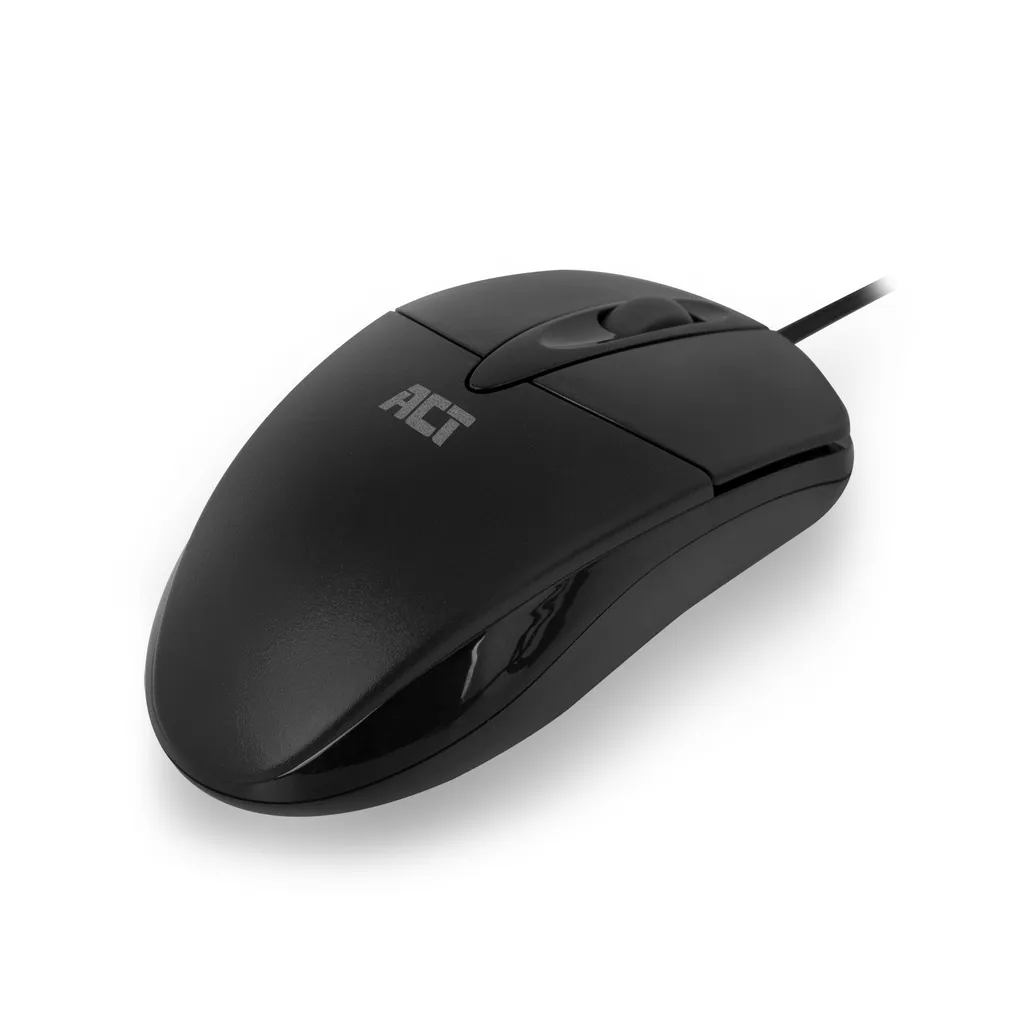 Souris filaire USB type optique ACT AC5005 précise et robuste pour PC
