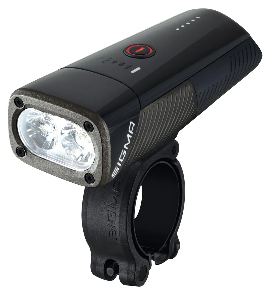 Sigma Buster 1600 Lampe Vélo Double LED avec Batterie Longue Autonomie