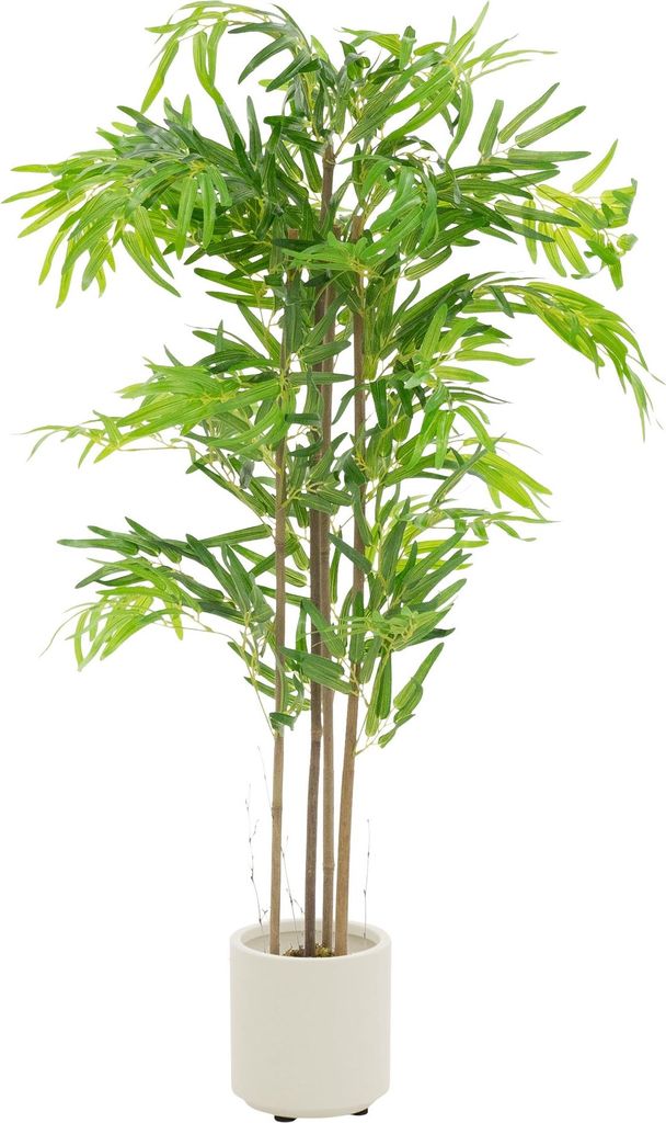 ML-Design Künstlicher Bambus 120 cm, Kunstpflanze mit Produktbild 