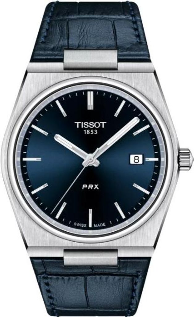 Tissot PRX 40 mm Niebieska tarcza 100 m Szwajcarski Zdjęcie produktu 